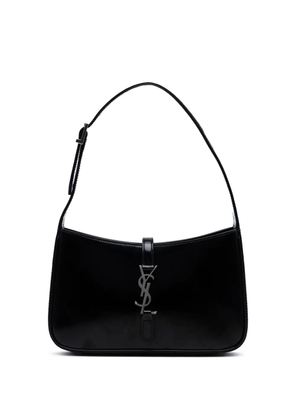 Saint Laurent Pre-Owned 2022 Smooth Calfskin Le 5 a 7 shoulder bag - Black