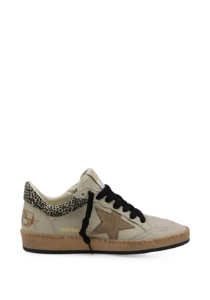 Golden Goose Ball Star leopard-print sneakers - Neutrals