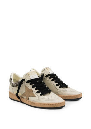 Golden Goose Ball Star leopard-print sneakers - Neutrals