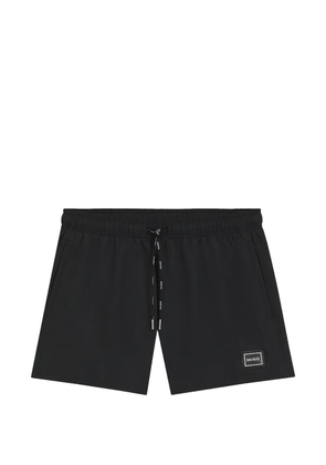 HUGO Dodo drawstring swim shorts - Black