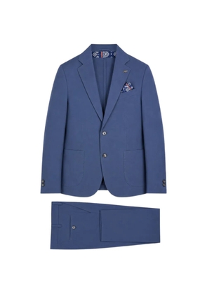 BOB single-breasted notched-lapels suit - Blue