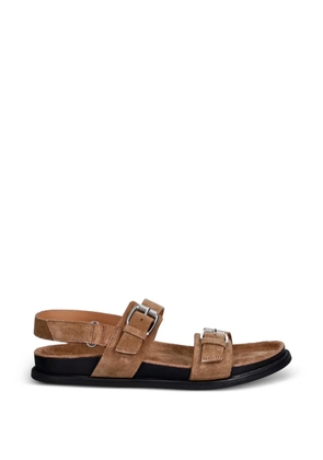 VAGABOND Effie buckle-fastening slingback sandals - Brown