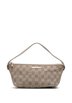 Gucci Pre-Owned 2000-2015 GG Canvas Boat shoulder bag - Brown