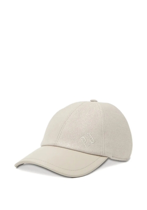 Peserico logo-embroidered baseball cap - Neutrals