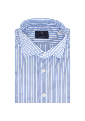 EMANUEL BERG Yoga striped shirt - Blue