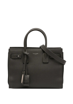 Saint Laurent Pre-Owned 2018 Baby Grained Calfskin Sac de Jour satchel - Grey