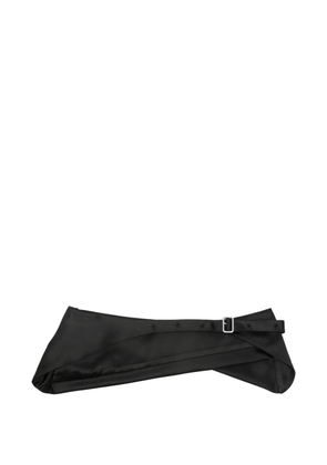 Victoria Beckham Basque-detail belt - Black