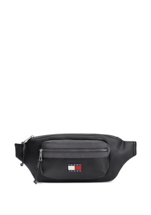 Tommy Hilfiger logo-patch belt bag - Black