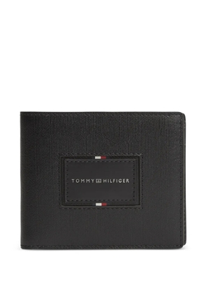 Tommy Hilfiger logo-patch bifold wallet - Black