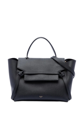 Celine Pre-Owned 2018 Mini Grained Calfskin Belt Bag satchel - Black