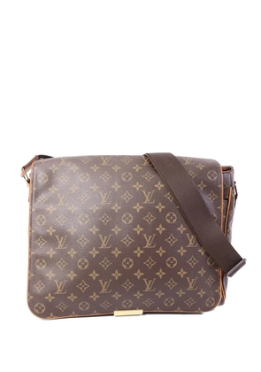 Louis Vuitton Pre-Owned Abbesses Monogram canvas messenger bag - Brown