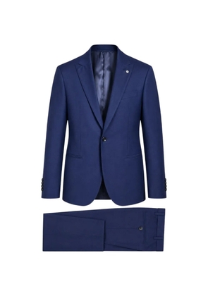 LUIGI BIANCHI MANTOVA single-breasted peak-lapel suit - Blue