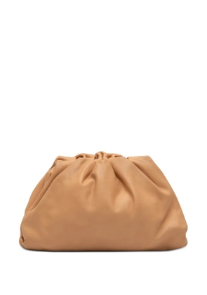 Bottega Veneta Pre-Owned 2012-2026 Teen Lambskin Pouch clutch bag - Neutrals