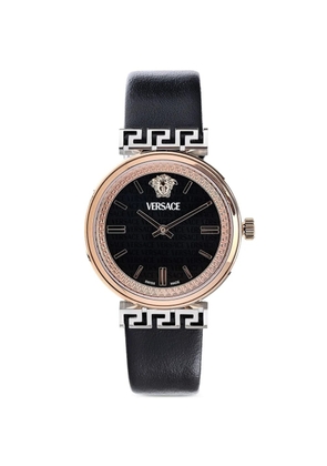 Versace Medusa-motif 36mm watch - Black
