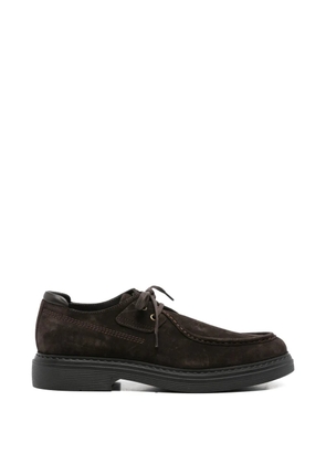 JOHN HARRISON suede Derby shoes - Brown