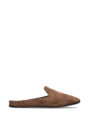 Max Mara suede mules - Brown