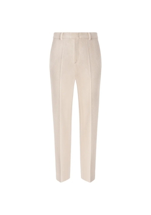 Missoni chevron-knit tailored trousers - Neutrals