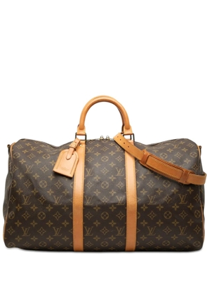 Louis Vuitton Pre-Owned 1992 Monogram Keepall Bandouliere 50 travel bag - Brown