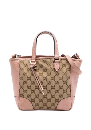 Gucci Pre-Owned 2016-2026 Small GG Canvas Bree satchel - Neutrals