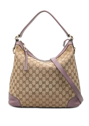 Gucci Pre-Owned 2000-2015 Small GG Canvas Miss GG Hobo satchel - Neutrals
