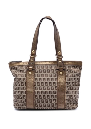 Fendi Pre-Owned 2000-2010 Zucchino Canvas tote bag - Neutrals