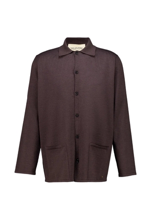 Valentino Garavani buttoned cardigan - Brown