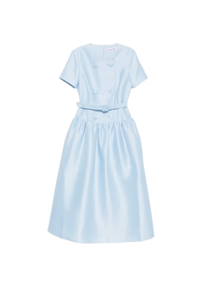 Self-Portrait double-breasted midi dress - Blue