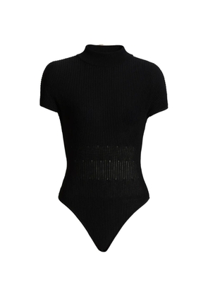 Balmain ribbed knit bodysuit - Black