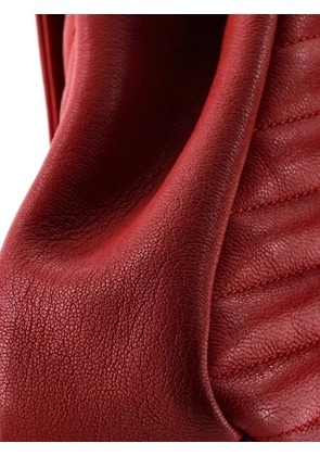 Saint Laurent Pre-Owned Classic Monogram College Bag Matelasse Chevron Leather Medium crossbody bag - Red