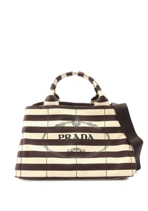 Prada Pre-Owned 2013-2026 Stampata Canapa tote bag - Neutrals