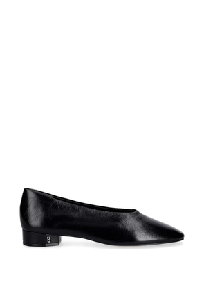 Nokwol Art square-toe ballet flats - Black
