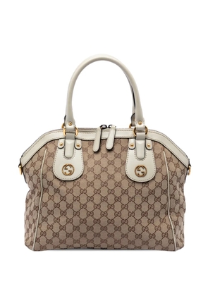 Gucci Pre-Owned 2016-2026 GG Canvas Scarlett satchel - Neutrals