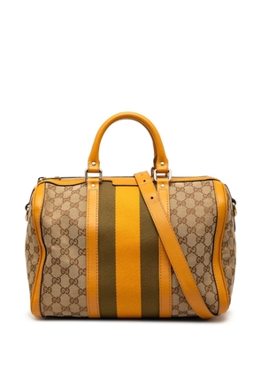Gucci Pre-Owned 2000-2015 Medium GG Canvas Web Joy Boston Bag satchel - Neutrals