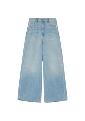GANNI Mari wide-leg jeans - Blue