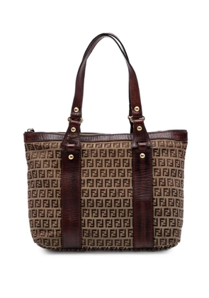 Fendi Pre-Owned 2000-2010 Zucchino Canvas tote bag - Neutrals
