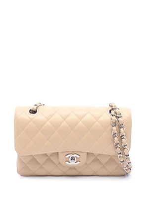 CHANEL Pre-Owned 2021-2026 Small Caviar Double Flap shoulder bag - Neutrals