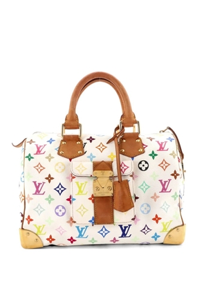 Louis Vuitton Pre-Owned Speedy Handbag Monogram Multicolor 30 satchel - White