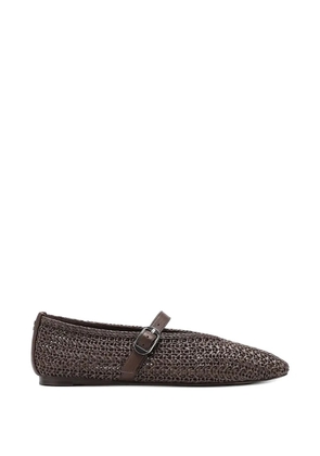 Nokwol Lova buckle-fastening ballet flats - Brown