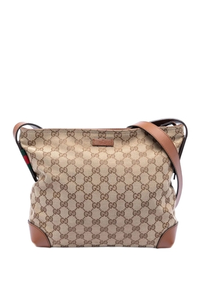 Gucci Pre-Owned 2016-2025 GG Canvas Web crossbody bag - Neutrals