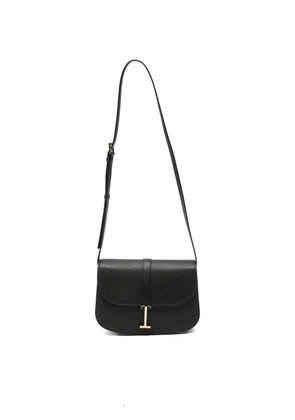 TOM FORD T-clasp grained leather shoulder bag - Black
