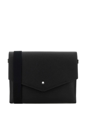 Montblanc Companion pebbled leather cross body bag - Black