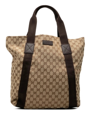 Gucci Pre-Owned 2000-2015 GG Canvas tote bag - Neutrals