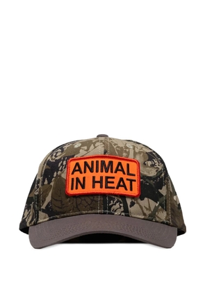 Pleasures camo patch cap hat - Brown