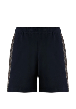 Missoni zigzag-insert track shorts - Blue