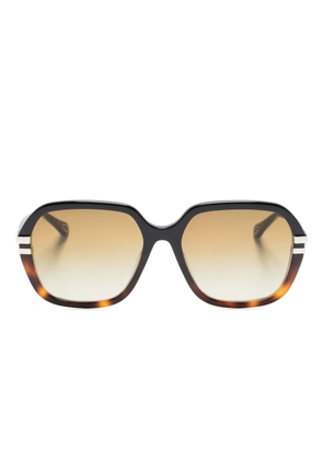 Chloé Eyewear West tortoiseshell square-frame sunglasses - Brown