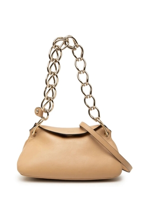 Chloé Pre-Owned 2021 Mini Leather Juana satchel - Neutrals