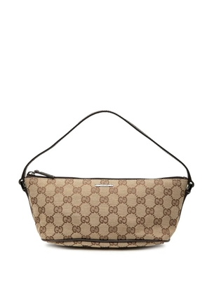 Gucci Pre-Owned 2000-2015 GG Canvas Boat shoulder bag - Neutrals