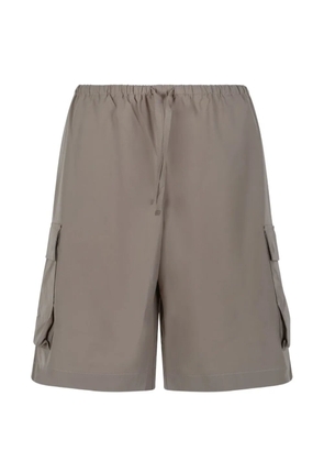 Herno elasticated-waist cargo shorts - Neutrals