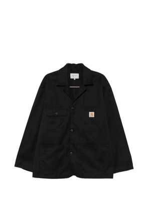 Carhartt WIP logo-patch patch-pocket jacket - Black