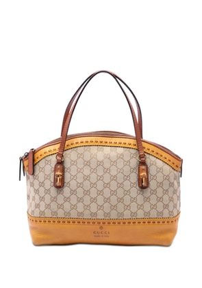 Gucci Pre-Owned 2016-2026 GG Canvas Laidback Crafty handbag - Neutrals